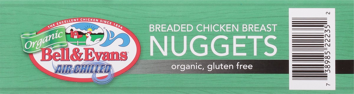 slide 8 of 12, Bell & Evans Organic, GF Breaded Chicken Breast Nuggets, 12 oz