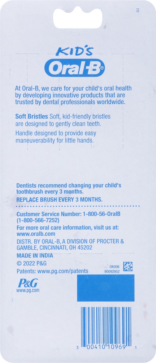 slide 5 of 9, Oral-B Kid's Soft Toothbrushes 4 ea, 4 ct
