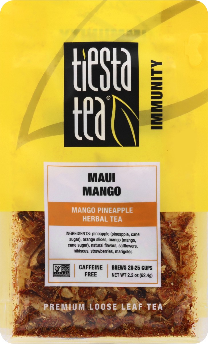 slide 4 of 9, Tiesta Tea Immunity Maui Mango Herbal Tea - 2.2 oz, 2.2 oz