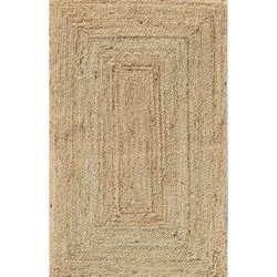 Haven + Key Jute Scatter Rug - Natural