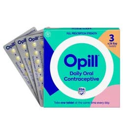 Opill Daily Oral Birth Control Pills - 3 Month - 84ct