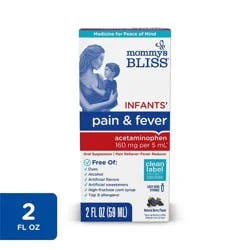 Mommy's Bliss Infant Pain & Fever Acetaminophen - 2 fl oz