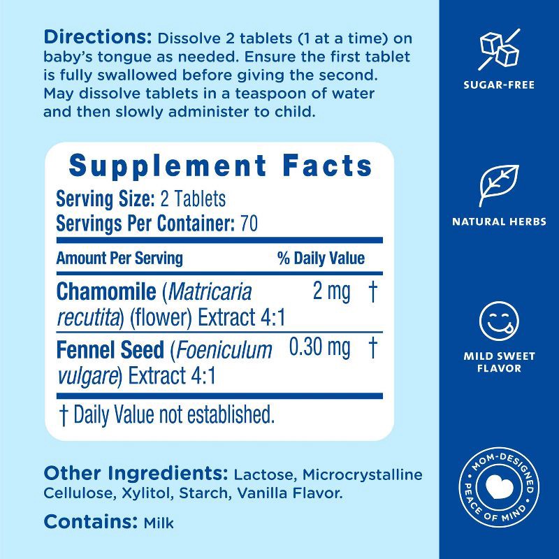 slide 5 of 10, Mommy's Bliss Little Gums Soothing Oral Tablets - 140ct, 140 ct