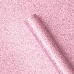 20 sq ft Glittered Christmas Gift Wrap Pink - Wondershop™: FSC Certified, 30" W x 8' L
