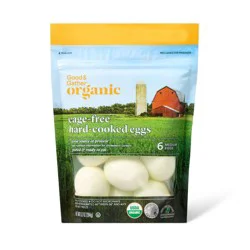 Organic Hard-cooked Cage-Free Egg - 6ct - Good & Gather™