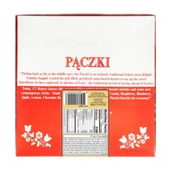 CT Bakery Yeast Powdered Sugar Cream Cheese Filled Donuts