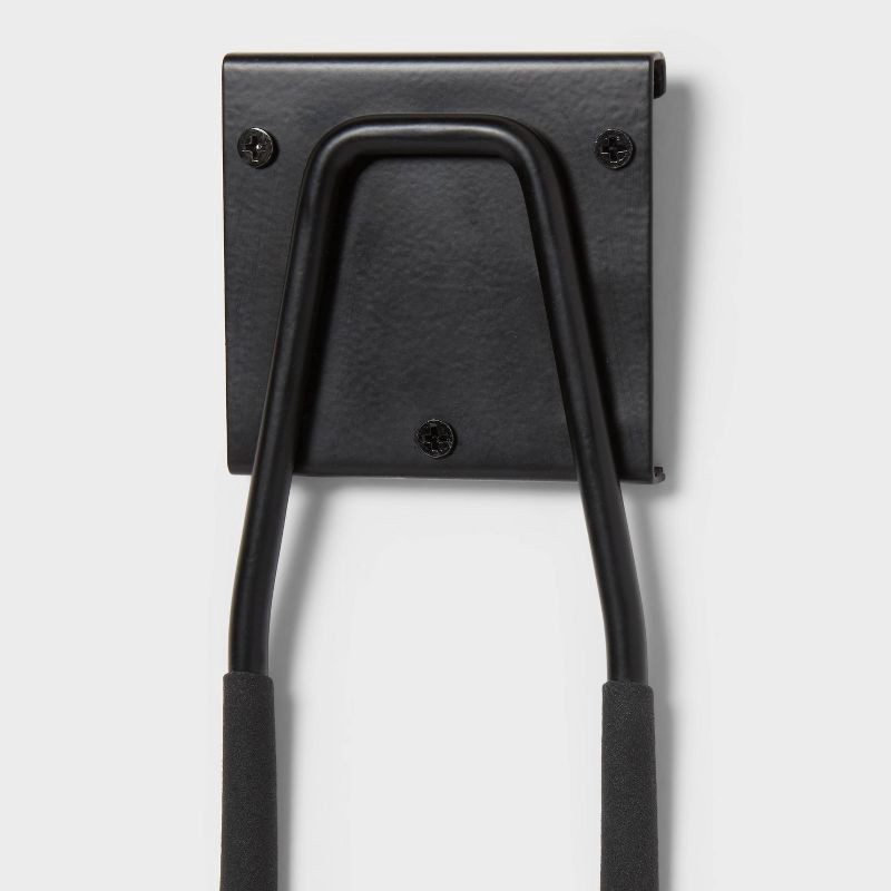 slide 3 of 3, Extension Cord and Hose Garage Hook - Brightroom™: Steel Wall Storage, Powder-Coated, 30lb Capacity, Black, 30 lb