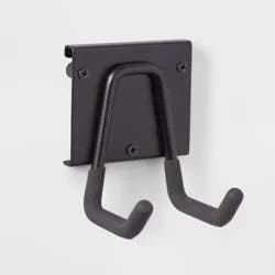 Multi-Purpose Short Garage Tool Hook - Brightroom™: Steel Utility Storage Rack, Black, 30lb Capacity, Powder-Coated Finish