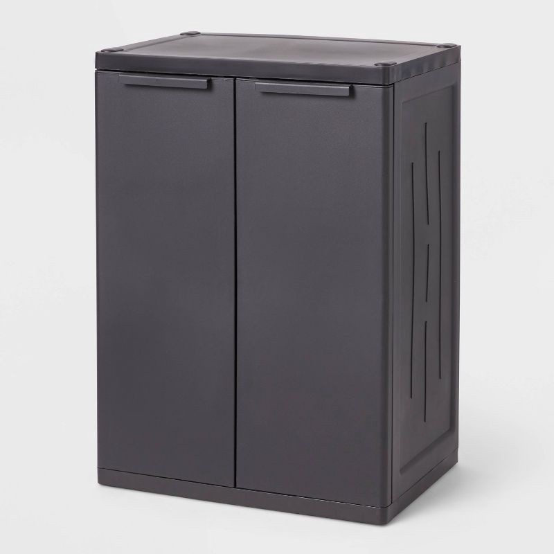 slide 1 of 5, Plastic Storage Cabinet - Brightroom™, 1 ct