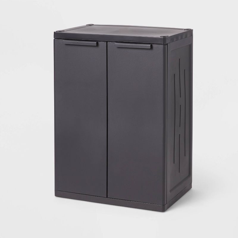 slide 1 of 3, Plastic Storage Cabinet - Brightroom™, 1 ct