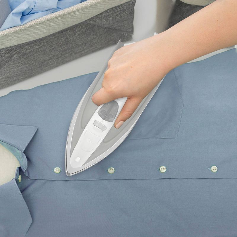 slide 5 of 8, Sunbeam 1200W Compact Steam Iron with Shot of Steam Feature, 1 ct