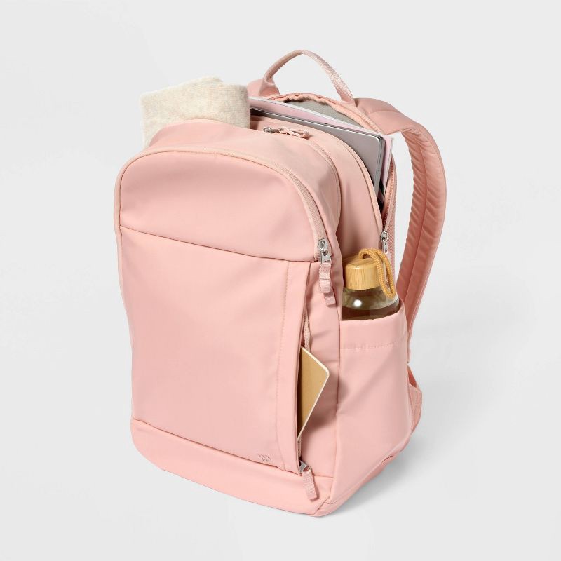 slide 4 of 5, 17.5" Lifestyle Backpack - All In Motion™️Blush: Water-Resistant Laptop Bag, 1 ct