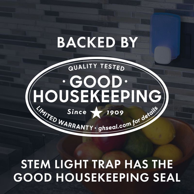 slide 6 of 13, STEM Flying Insect Light Fly & Gnat Trap Refill - 2 Cartridges, 1 ct