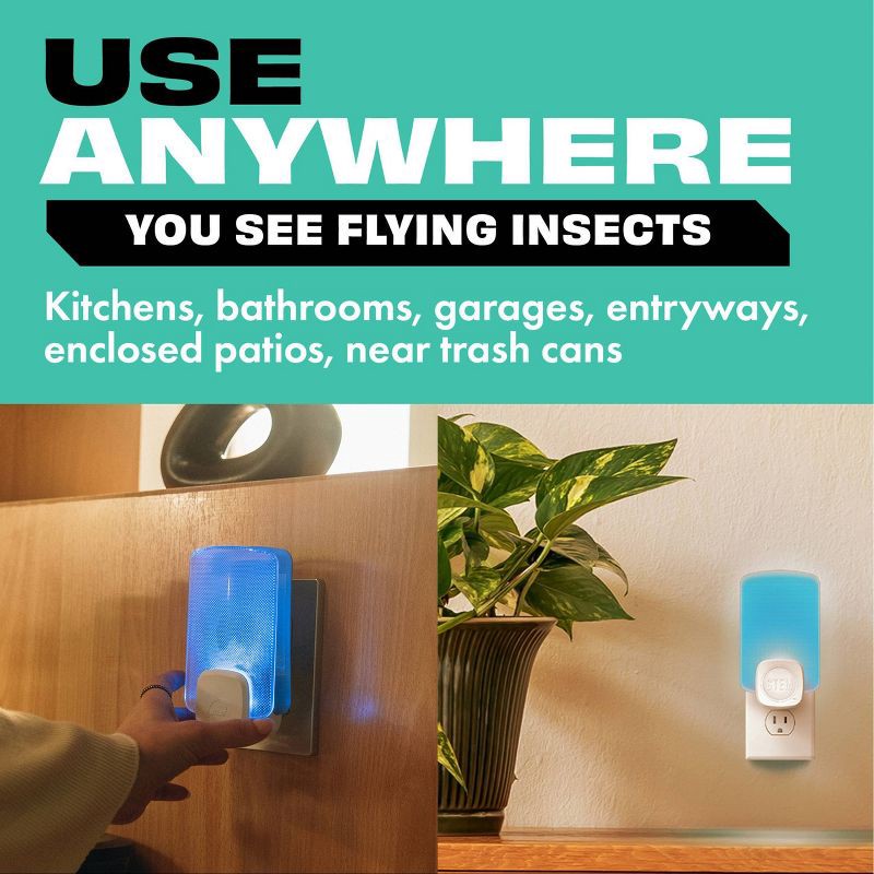 slide 7 of 14, STEM Flying Insect Light Fly & Gnat Trap Starter Kit - 1 Light Trap + 1 Cartridge, 1 ct