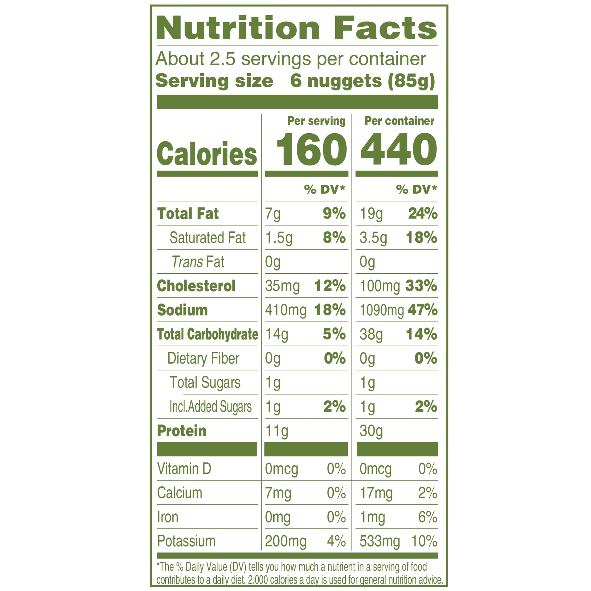 slide 3 of 3, Applegate Frozen Chicken Nuggets-Applegate Farms, 8 oz