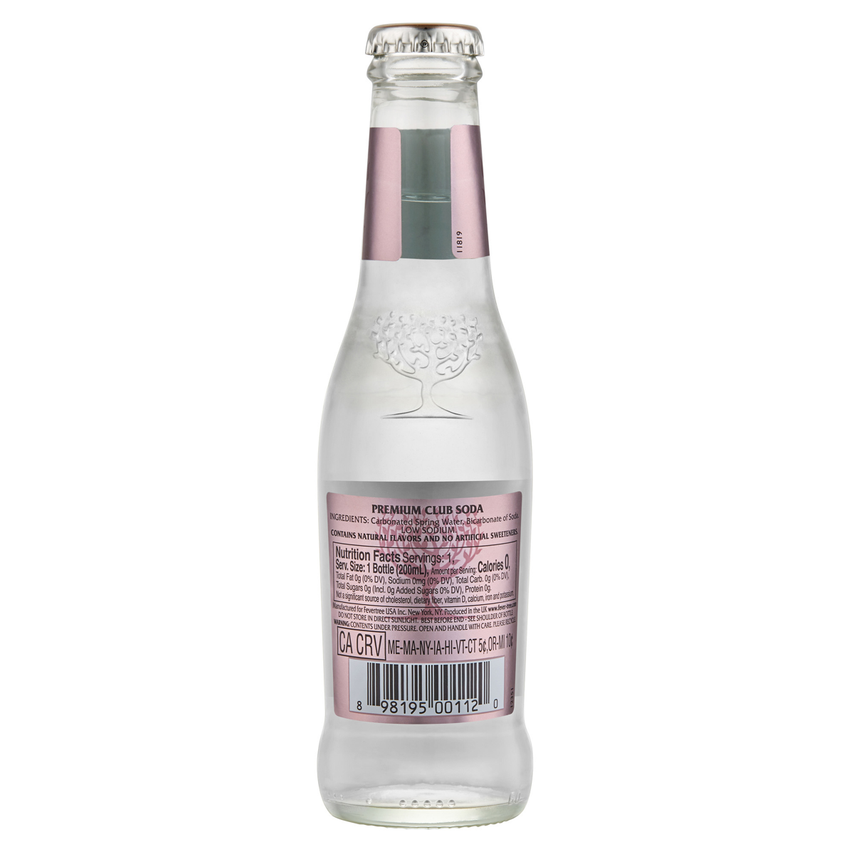 slide 2 of 9, Fever-Tree Premium Club Soda - 4 ct, 200 ml