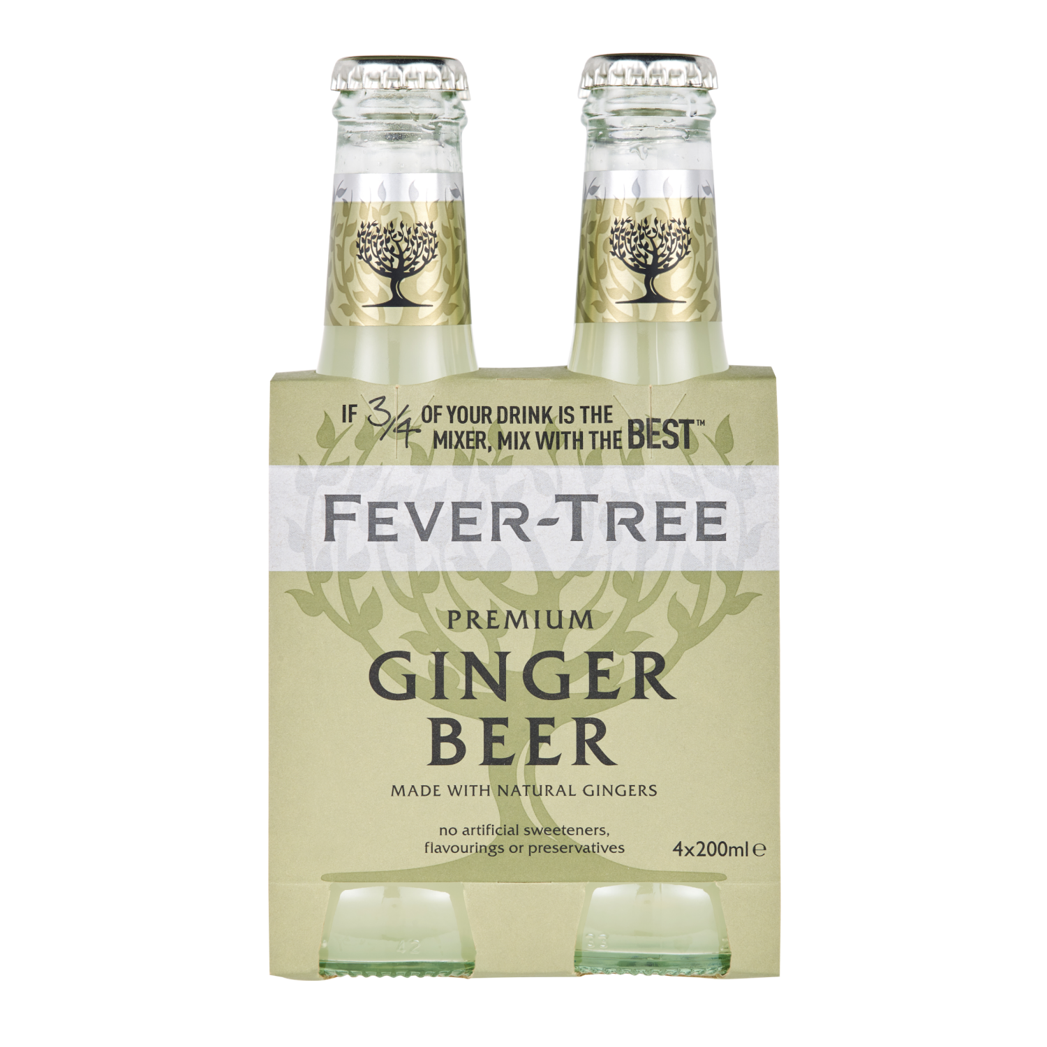 slide 1 of 3, Fever-Tree Fever Tree Beer Ginger Beer - 27.2 oz, 27.2 oz