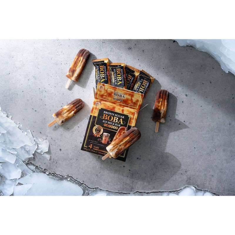 slide 4 of 7, I MEI Boba Ice Bar Frozen Brown Sugar Ice Milk Bar - 11.29oz/4ct, 11.29 oz, 4 ct