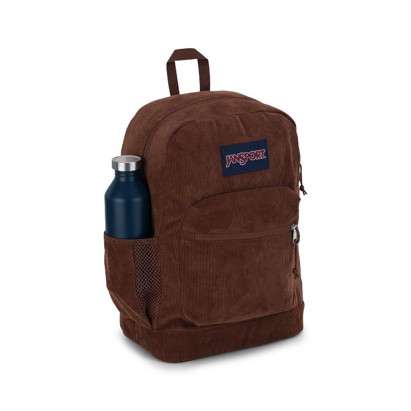 slide 7 of 8, JanSport Cross Town Plus Remix 17" Backpack - Basic Brown: School & College Bag, 1 ct