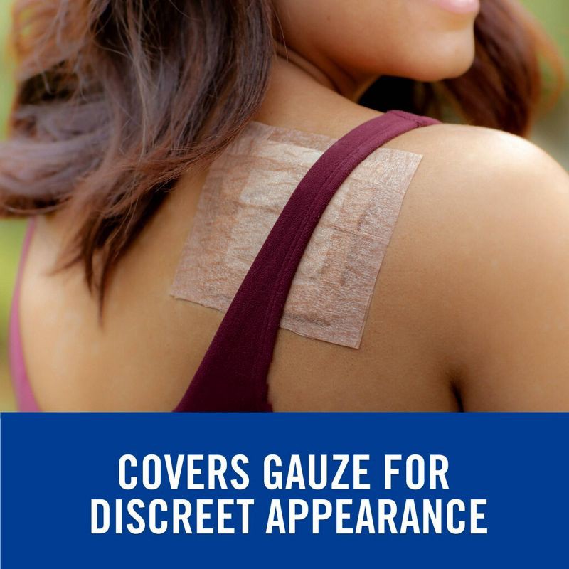 slide 7 of 12, Nexcare Gentle Paper Tan Tape - 2pk, 2 ct