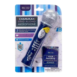 Rite Lite Chanukah Sing-Along Microphone 1 ea Blister Pack