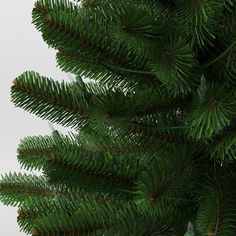 slide 4 of 4, 3' Pre-Lit Alberta Spruce Mini Artificial Christmas Tree Clear Lights - Wondershop™, 1 ct