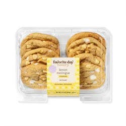 Spring Lemon Meringue Cookies - 12.5oz/10ct - Favorite Day™
