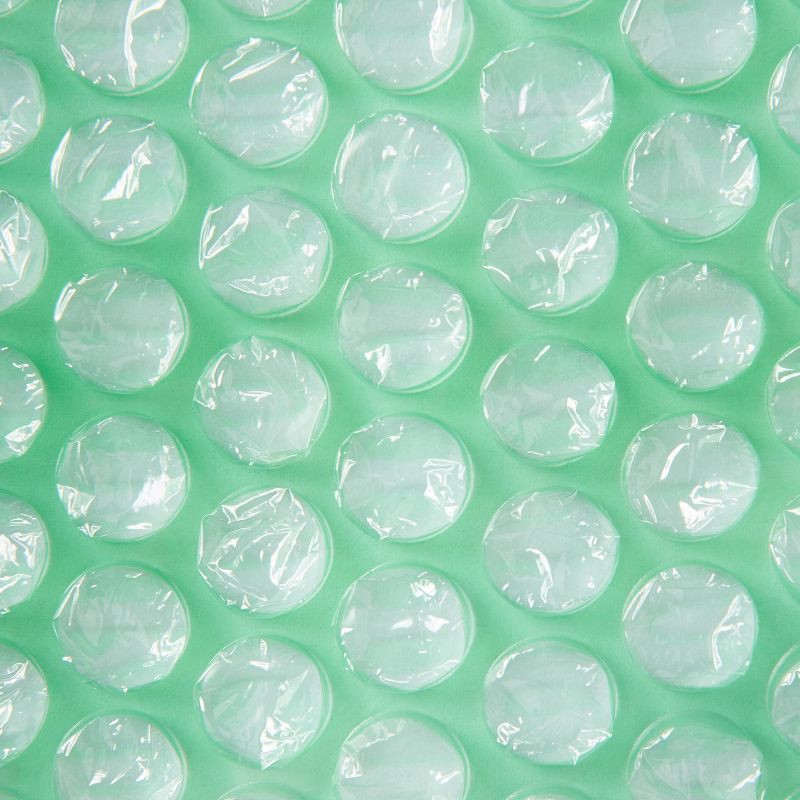 slide 2 of 3, Small Bubble Cushion - up&up™: Moving & Packing Supplies, Bubble Wrap, 100ft x 12in, Plastic Material, 100 ft