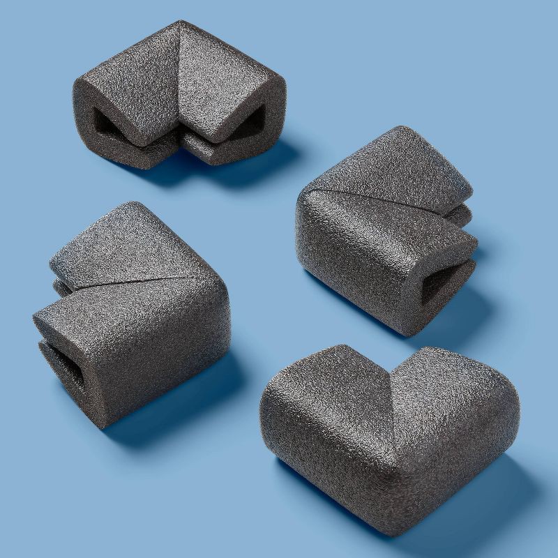 slide 2 of 4, 4pk Corner Protectors - up&up™: Foam Wrap for Moving & Packing Supplies, 8x8, 2lb, 4 ct, 2 lb