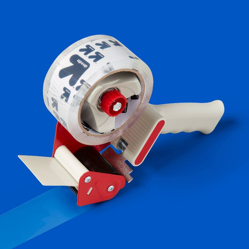 slide 2 of 4, Heavy Duty Tape Dispenser 150ft - up&up™: Packing Tape, Moving Supplies, Tape Gun, Desk Accessory, 1.88" Width, 1800" Length, 150 ft