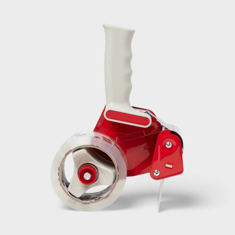 slide 4 of 4, Heavy Duty Tape Dispenser 150ft - up&up™: Packing Tape, Moving Supplies, Tape Gun, Desk Accessory, 1.88" Width, 1800" Length, 150 ft