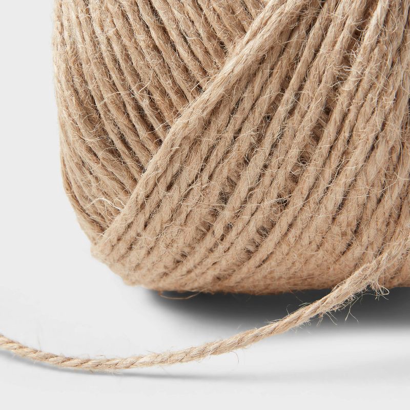slide 3 of 3, Jute Rope/Twine 328' - up&up™: Tan Jute Cordage, Beige Rope, Garage & Hardware Twine, 1 ct