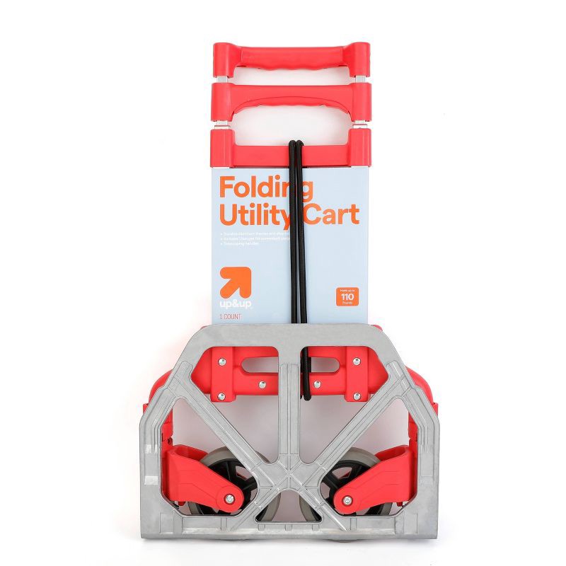 slide 2 of 4, Folding Utility Cart - up&up™, 1 ct