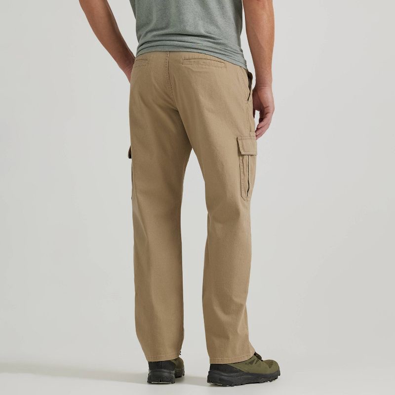 slide 2 of 7, Wrangler Men's ATG Relaxed Cargo Pants - Elmwood 32x34: Heavyweight Cotton-Spandex, Mid Rise, Full Length, 1 ct