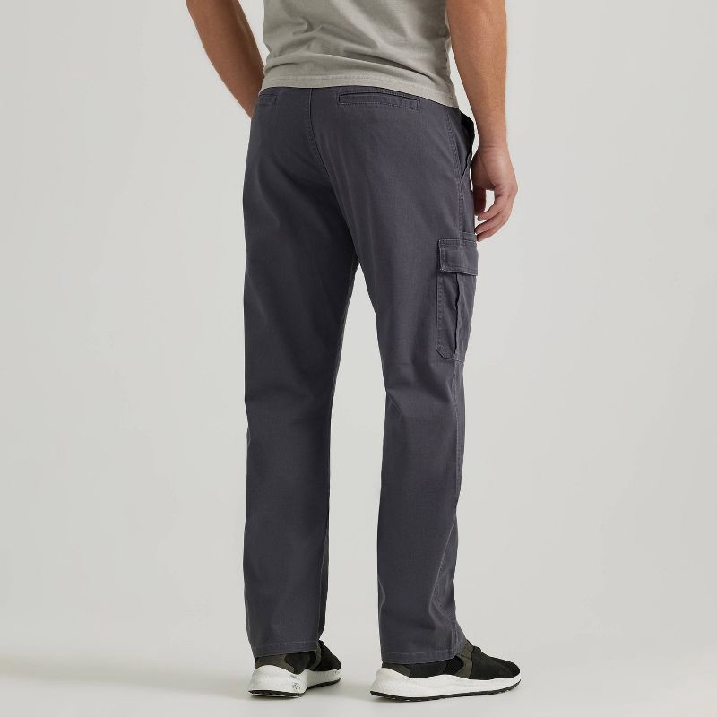 slide 2 of 8, Wrangler Men's ATG Relaxed Cargo Pants - Anthracite 40x30: Heavyweight Cotton, Stretch, Mid Rise, 1 ct