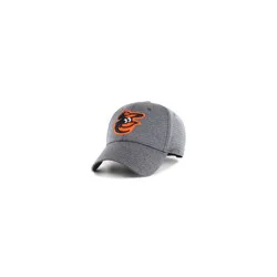 MLB Baltimore Orioles Rodeo Snap Hat: Adjustable Charcoal Gray Team Logo Cap