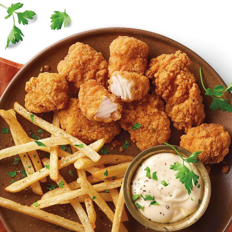 slide 3 of 4, Popcorn Chicken - Frozen - 24oz - Good & Gather™, 24 oz