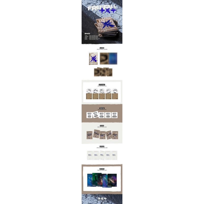 slide 2 of 2, Universal Music Group TOMORROW X TOGETHER - The Name Chapter: FREEFALL (GRAVITY) (CD), 1 ct