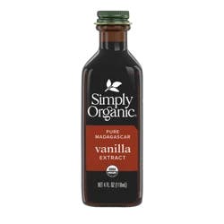 Simply Organic Pure Madagascar Vanilla Extract 4 fl oz