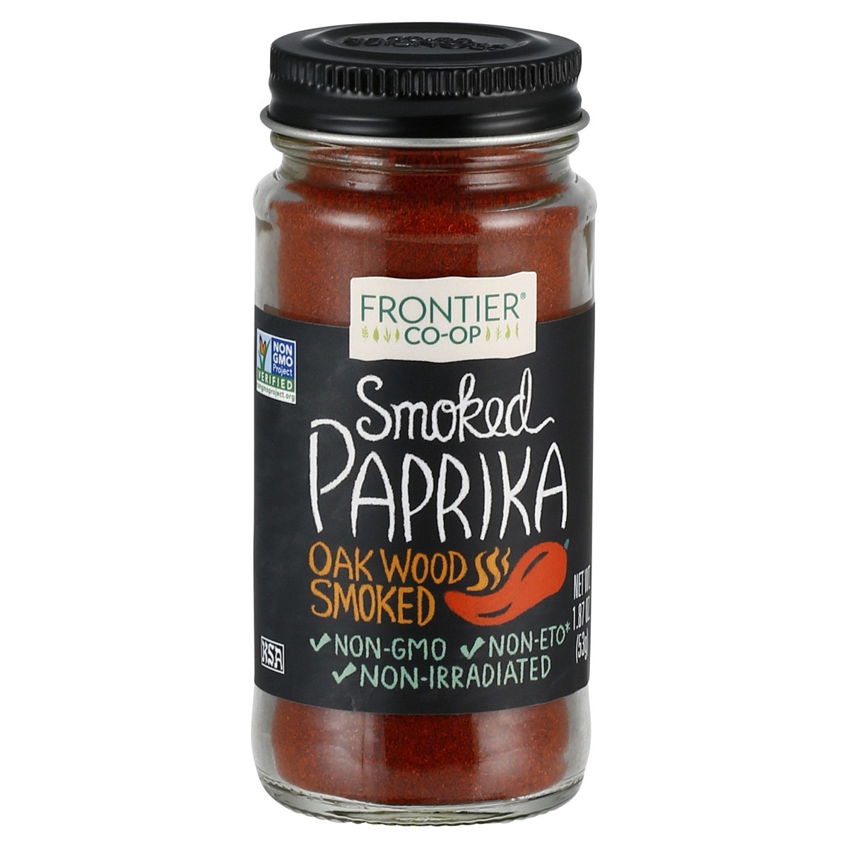 slide 1 of 29, Frontier Co-Op Oak Wood Smoked Smoked Paprik 1.87 oz, 1.87 oz