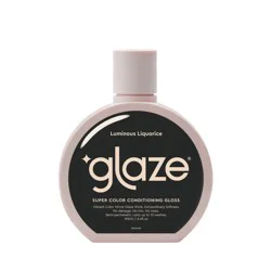 Glaze SuperGloss Color Conditioning Hair Gloss - Luminous Liquorice Black - 6.4 fl oz: Ammonia-Free, Paraben-Free, Sulfate-Free, Vegan