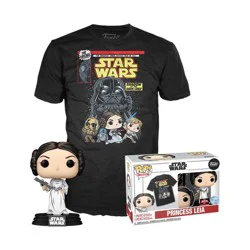 Funko POP & TEE: Star Wars Retro Princess Leia - M