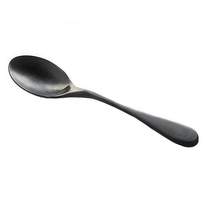 slide 2 of 3, Knork Serving Spoons - Black, 2 ct