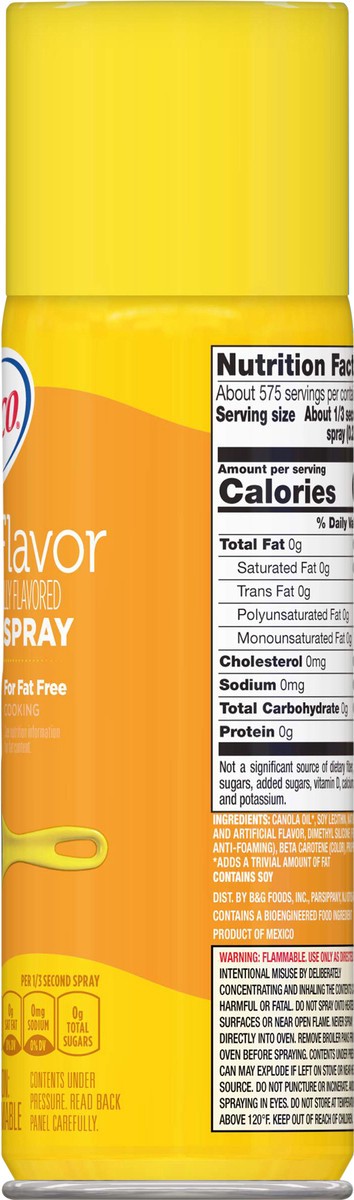 slide 5 of 11, Crisco Butter Flavor No-Stick Spray, Gluten Free, Kosher, 6 oz, 6 oz