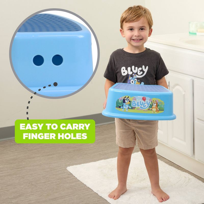slide 4 of 7, Bluey Step Stool, 1 ct