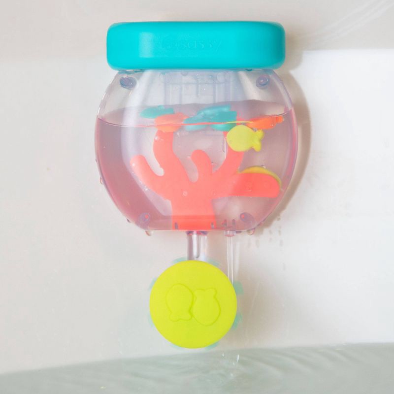slide 3 of 3, Sassy Toys Feedin Frenzy Suction Bath Toy, 1 ct