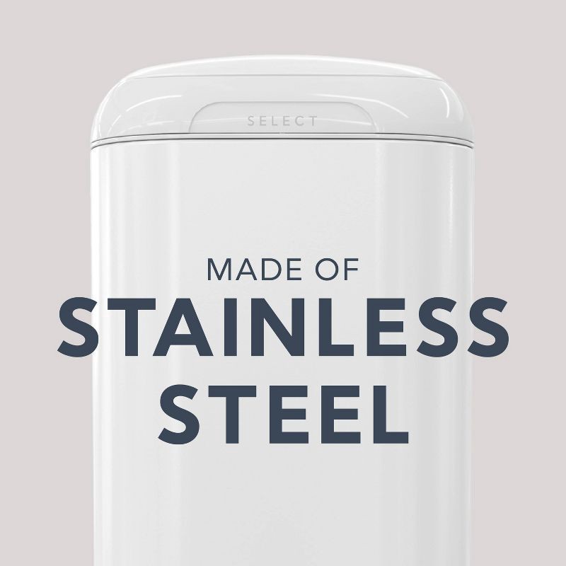 slide 3 of 17, Diaper Genie Select Diaper Pail - White, 1 ct