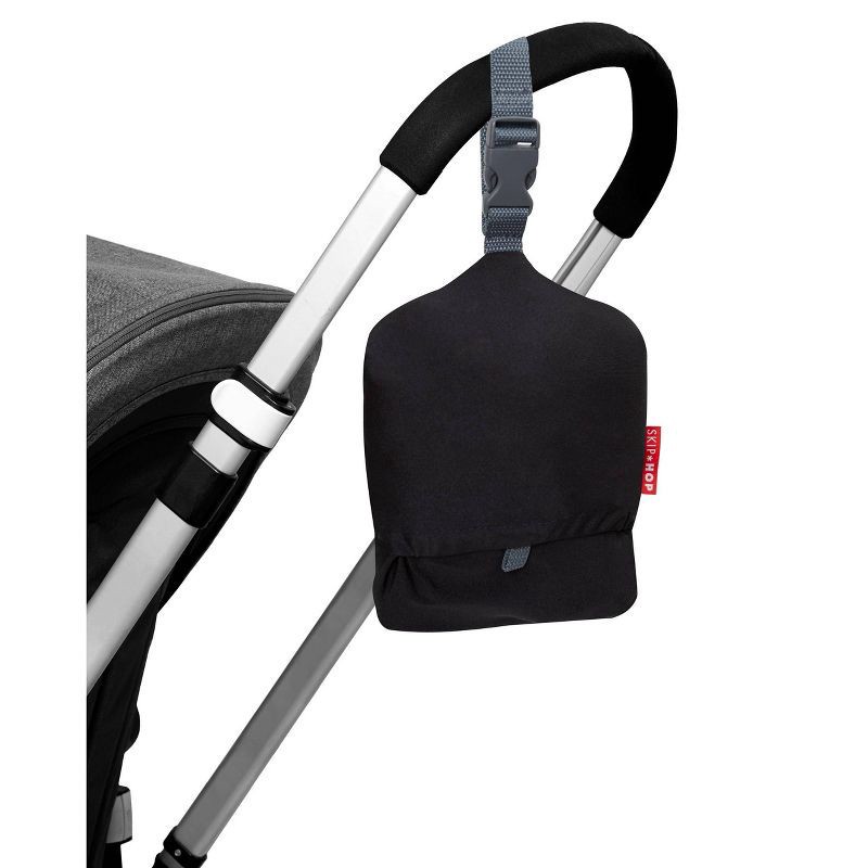 slide 4 of 5, Skip Hop Take Cover Shopping Cart Cover - Gray Dot, 1 ct