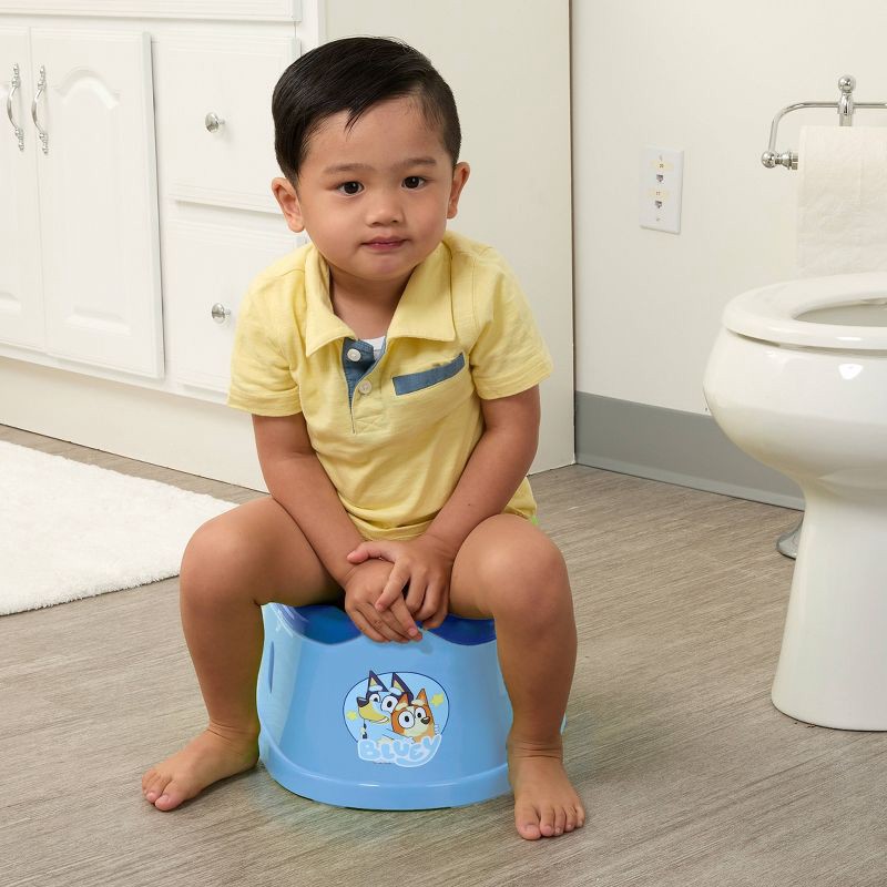 slide 2 of 7, Bluey Floor Potty Chair, 1 ct