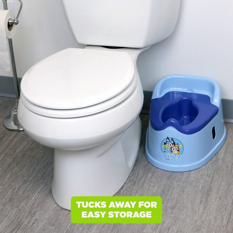 slide 7 of 7, Bluey Floor Potty Chair, 1 ct